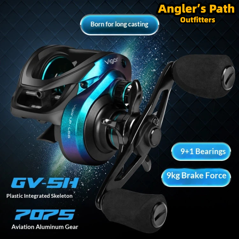 Abu Garcia Reel Max - รอกเบทคาสติ้ง Cadence นำเข้า แบริ่ง NMB ระบบเบรกแม่เหล็ก