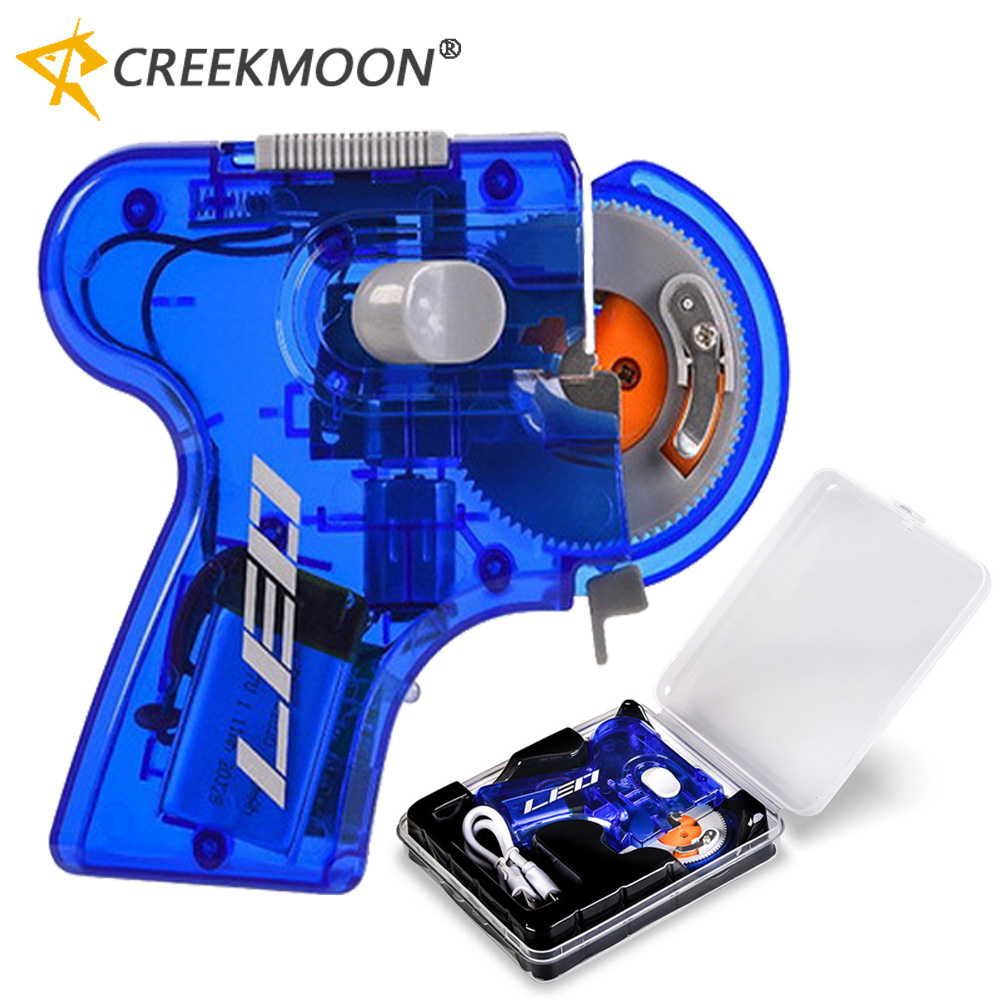 Fishing Line Dispenser - เครื่องผูกสายเบ็ดตกปลาอัตโนมัติแบบไฟฟ้า ชาร์จผ่าน USB ความจุแบตเตอรี่ 300mAH อุปกรณ์ผูกสายเบ็ดขนาดเล็ก