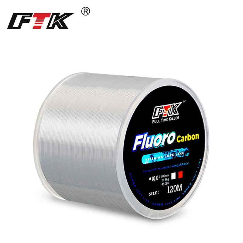 Copolymer Line - FTK 120m สายตกปลา 0.2 มม.-0.6 มม.7.15LB-45LB