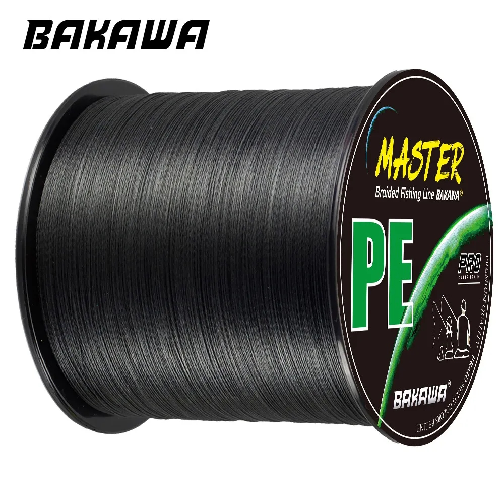 Copolymer Line - BAKAWA 4 Strands Braided PE สายตกปลา