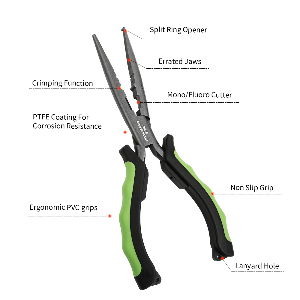 คีมตกปลา JIGGINGPRO แบบปากยาว  - Fishing Line Cutter บทวิจารณ์และราคา