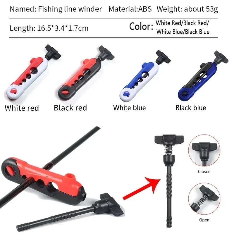 เครื่องม้วนสายเบ็ดแบบปรับได้ พ - Fishing Line Dispenser บทวิจารณ์และราคา