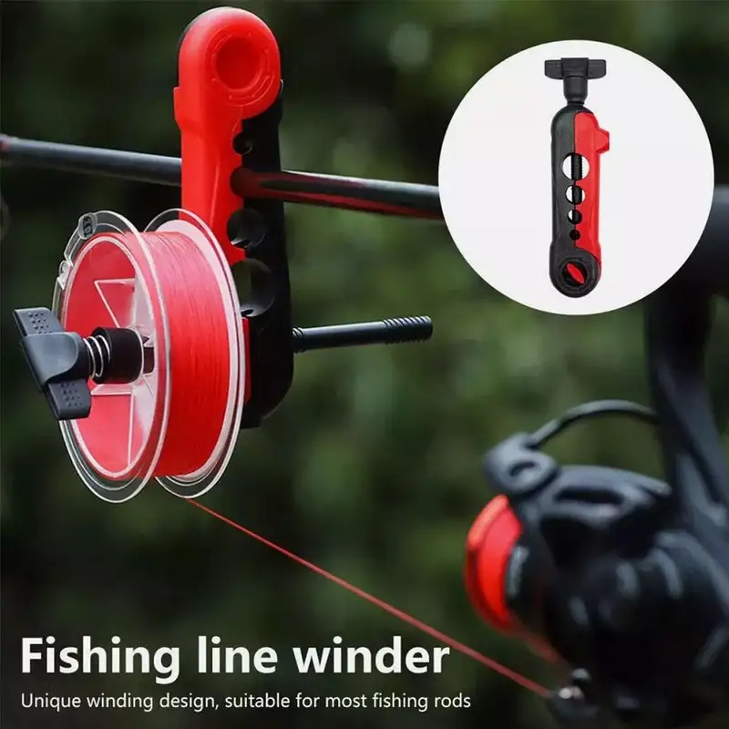 เครื่องม้วนสายเบ็ดแบบพกพา ที่เ - Fishing Line Spool บทวิจารณ์และราคา