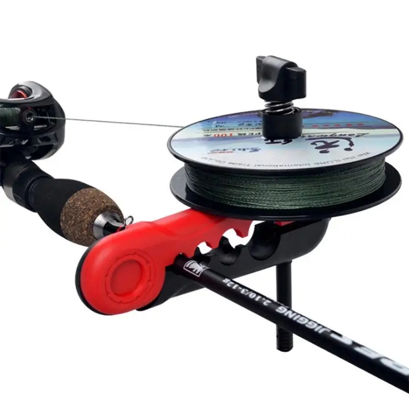เครื่องม้วนสายเบ็ดแบบพกพา ที่เ - Fishing Line Spool บทวิจารณ์และราคา