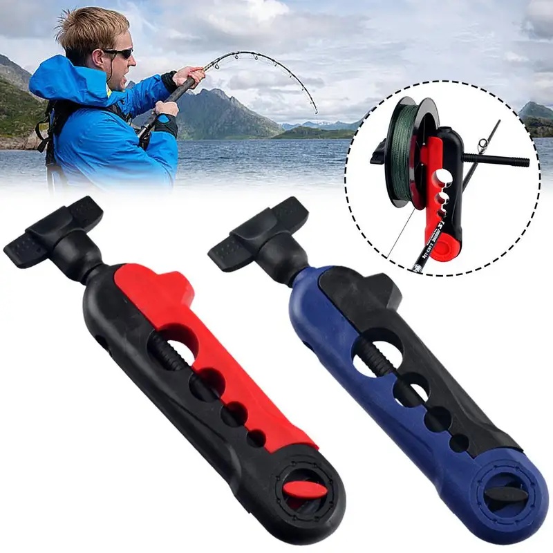 เครื่องม้วนสายเบ็ดแบบพกพา ที่เ - Fishing Line Spool บทวิจารณ์และราคา