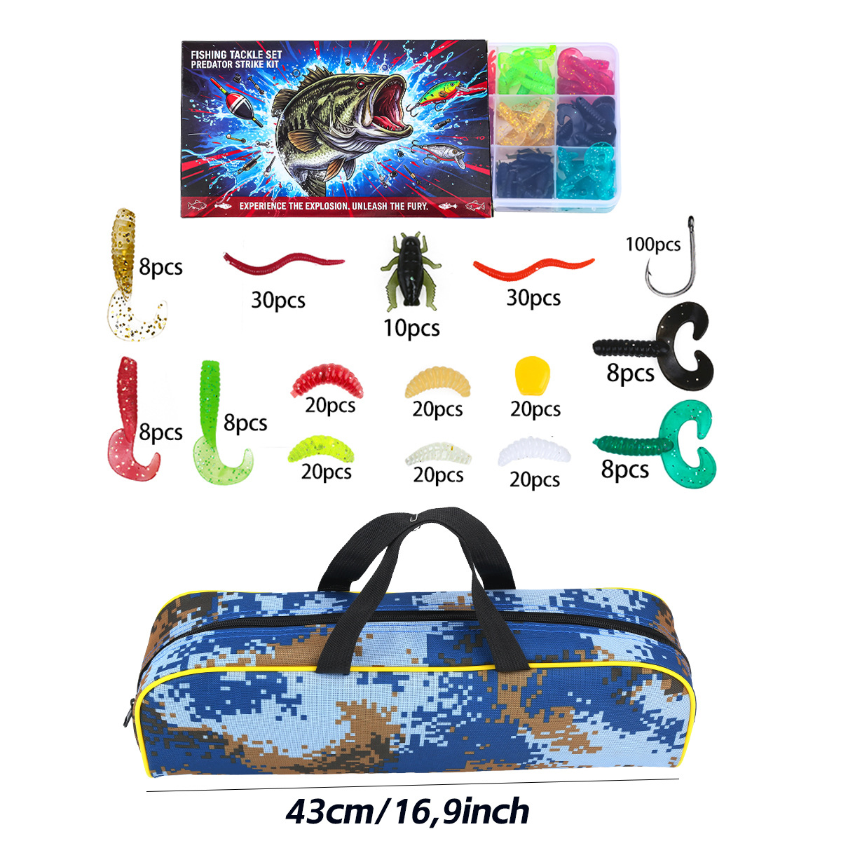 ชุดคันเบ็ดตกปลาแบบยืดหดได้ คาร - Fishing Line Box บทวิจารณ์และราคา