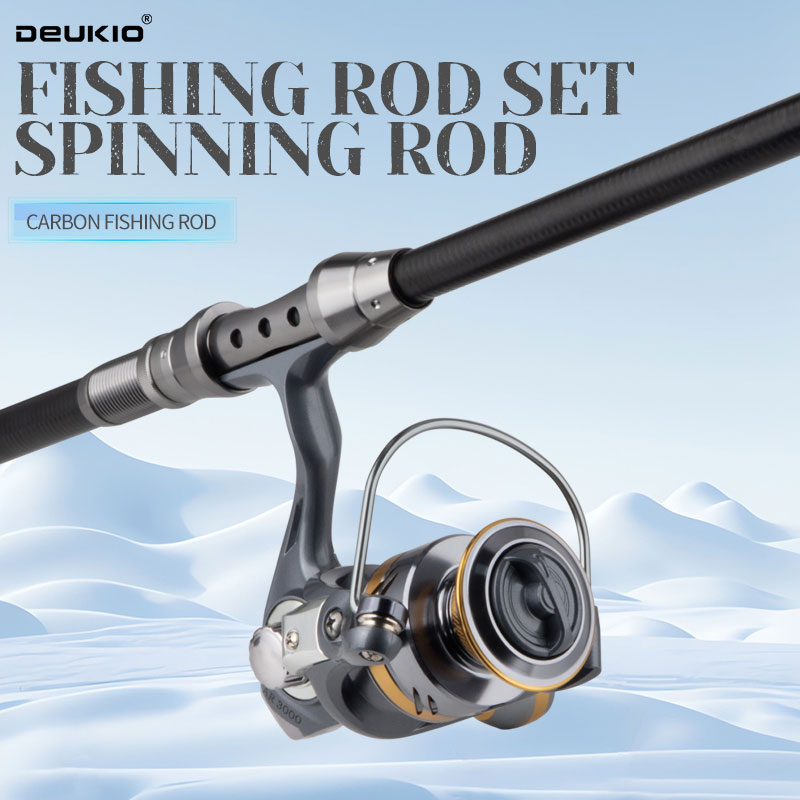 ชุดคันเบ็ดและรอกตกปลา DEUKIO ค - Fishing Line Spooler บทวิจารณ์และราคา