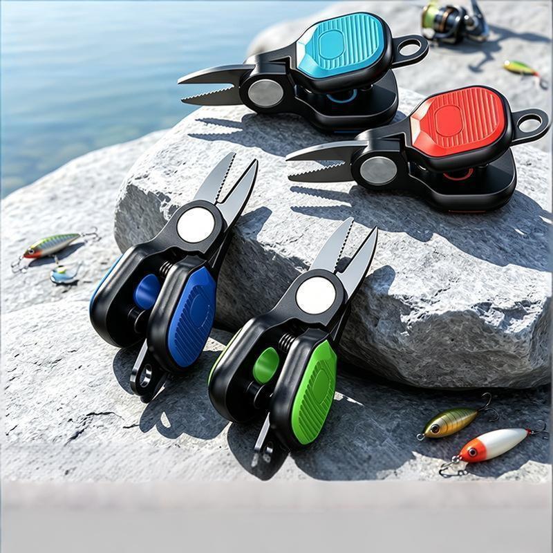 กรรไกรตัดสายเบ็ดตกปลา ใบมีดหยั - Fishing Line Cutter บทวิจารณ์และราคา
