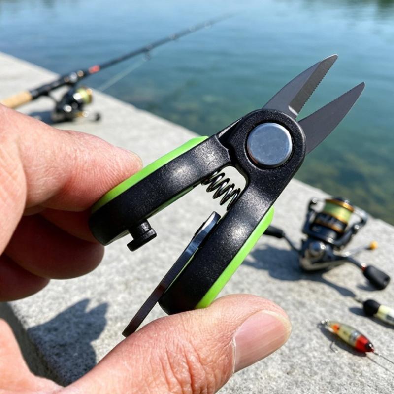 กรรไกรตัดสายเบ็ดตกปลา ใบมีดหยั - Fishing Line Cutter บทวิจารณ์และราคา