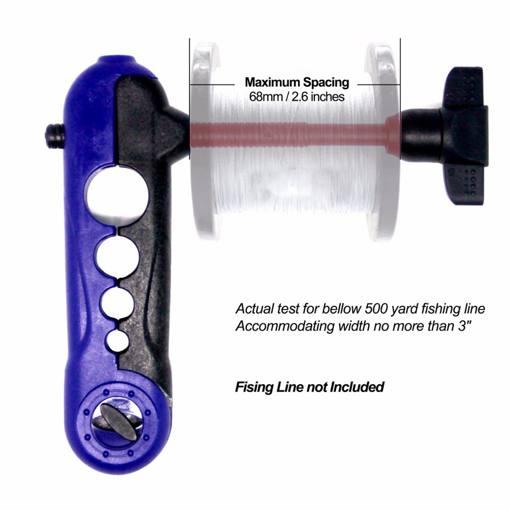 เครื่องม้วนสายตกปลาแบบพกพา ใช้ - Fishing Line Dispenser บทวิจารณ์และราคา