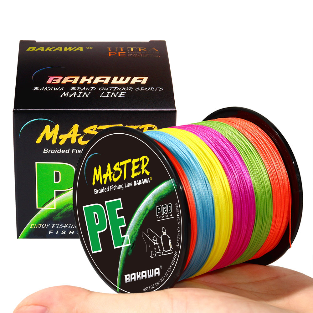 BAKAWA 4 Strands Braided PE สา - Copolymer Line บทวิจารณ์และราคา