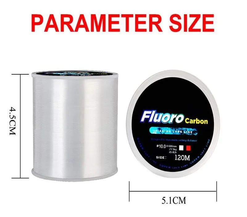 สายตกปลา 120M 0.20 มม.-0.60 มม - Copolymer Line บทวิจารณ์และราคา